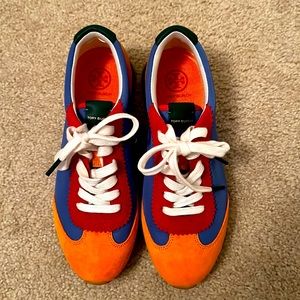 NWOT Tory Burch multi colored sneakers